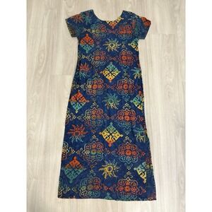 531 East Womens Medium Sleeveless Dress Rayon Made in Indonesia